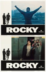 "ROCKY" LOBBY CARD SET.