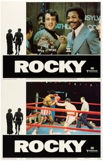 "ROCKY" LOBBY CARD SET.