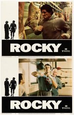 "ROCKY" LOBBY CARD SET.