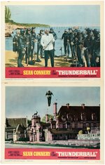 JAMES BOND "THUNDERBALL" LOBBY CARD SET.