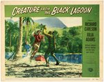 "CREATURE FROM THE BLACK LAGOON" LOBBY CARD.