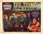 "THE THING FROM ANOTHER WORLD" LOBBY CARD.