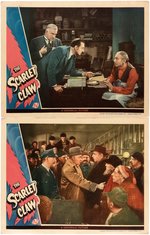 BASIL RATHBONE SHERLOCK HOLMES "THE SCARLET CLAW" LOBBY CARD SET.