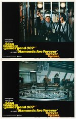 JAMES BOND "DIAMONDS ARE FOREVER" LOBBY CARD SET.