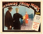 "INVADERS FROM MARS" LOBBY CARD TRIO.