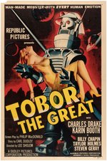 "TOBOR THE GREAT" MOVIE POSTER.