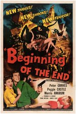 "BEGINNING OF THE END" MOVIE POSTER.