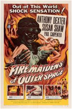 "FIRE MAIDENS OF OUTER SPACE" MOVIE POSTER.