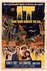 "IT CAME FROM BENEATH THE SEA" MOVIE POSTER.