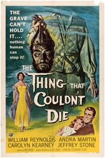 "THE THING THAT COULDN'T DIE" MOVIE POSTER.