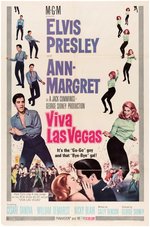 ELVIS PRESLEY "VIVA LAS VEGAS" MOVIE POSTER.