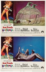 JANE FONDA "BARBARELLA" LOBBY CARD SET.