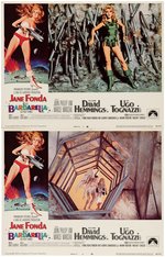 JANE FONDA "BARBARELLA" LOBBY CARD SET.