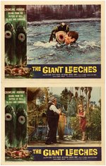 "THE GIANT LEECHES" LOBBY CARD SET.