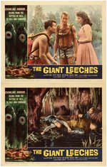 "THE GIANT LEECHES" LOBBY CARD SET.