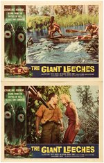 "THE GIANT LEECHES" LOBBY CARD SET.