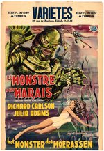 "CREATURE FROM THE BLACK LAGOON" BELGIAN MOVIE POSTER.