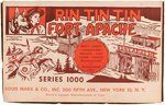 "MARX RIN TIN TIN AT FORT APACHE" PLAYSET.