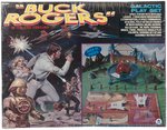 BUCK ROGERS GALACTIC PLAY SET SEALED IN BOX.