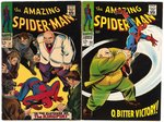 AMAZING SPIDER-MAN #51-60 RUN OF TEN ISSUES.