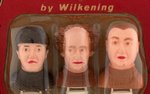 "THE THREE STOOGES FINGER PUPPETS" CARDED SET.