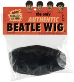 THE BEATLES "AUTHENTIC BEATLE WIG" & "THE RINGO CAP" PAIR.