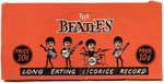 "THE BEATLES LONG EATING LICORICE RECORD" DISPLAY BOX WITH CANDY.