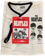 "THE BEATLES" SHIRT & PACKAGED NYLON STOCKINGS.