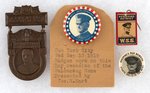 GENERAL PERSHING FOUR ITEMS SPANNING 1917-1931 INCLUDING TWO RARITIES.