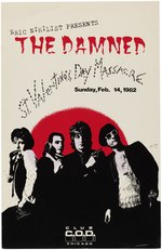 PUNK ROCK POSTERS AND FLYERS INCLUDING THE DAMMED, FLIPPER, CRIME AND MORE.