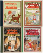 "LITTLE ORPHAN ANNIE" CUPPLES & LEON HARDCOVER BOOK LOT.