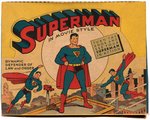 "SUPERMAN IN MOVIE STYLE" BOXED VIEWER/FILM SET (LARGE COLOR BOX VARIETY).