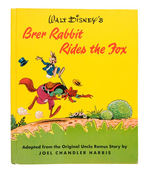 "BRER RABBIT RIDES THE FOX" HARDCOVER.