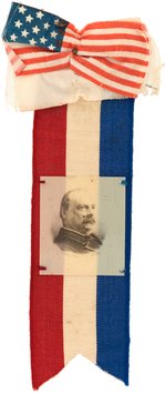 PAIR OF CLEVELAND CAMPAIGN RIBBONS.