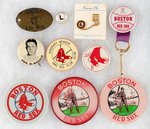 BOSTON RED SOX NINE MUCHINSKY COLLECTION ITEMS NOT IN HIS BOOK.