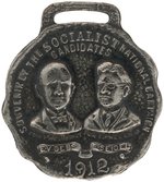 DEBS/SEIDEL 1912 HIGH RELIEF JUGATE WATCH FOB.