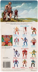 MASTERS OF THE UNIVERSE "HE-MAN" ON 12BK CARD.