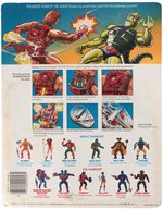 MASTERS OF THE UNIVERSE "THUNDER PUNCH HE-MAN" ON CARD.