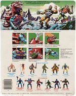 MASTERS OF THE UNIVERSE "DRAGON BLASTER SKELETOR" ON CARD.