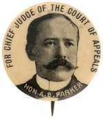 SCARCE PARKER "FOR CHIEF JUDGE OF THE COURT OF APPEALS" BUTTON HAKE #110.