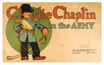 "CHARLIE CHAPLIN IN THE ARMY" PLATINUM AGE COMIC STRIP REPRINT BOOK.