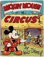 "MICKEY MOUSE CIRCUS" ENGLISH HARDCOVER.