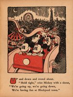 "MICKEY MOUSE ON TOUR" ENGLISH HARDCOVER.