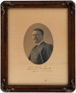 HANDSOME THEODORE ROOSEVELT SIGNED AND INSCRIBED PORTRAIT PHOTOGRAPH.