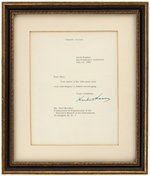 HERBERT HOOVER TYPED LETTER SIGNED JULY 13, 1955.