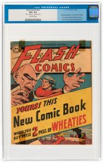 "FLASH COMICS" #NN 1946 CGC 4.5 VG+.