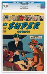 "SUPER COMICS" #72 & #82 CGC PAIR FILE COPIES.