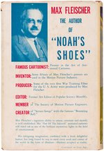 MAX FLEISCHER SIGNED "NOAH'S SHOES" HARDCOVER BOOK.