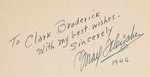 MAX FLEISCHER SIGNED "NOAH'S SHOES" HARDCOVER BOOK.