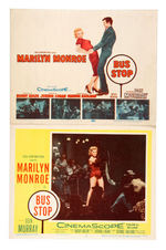 MARILYN MONROE "BUS STOP" VINTAGE LOT INCLUDING ORIGINAL RELEASE LOBBY CARD SET.